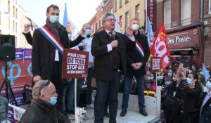 Mélenchon espère revenir à Lille "comme président de la République" en 2022