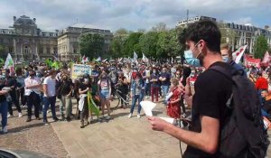 Plus de 1000 personnes marchent pour le climat à Lille