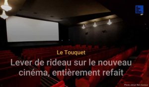 Le Touquet : lever de rideau sur le nouveau cinéma, entièrement refait
