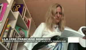 Une vie bionique : la Française Priscille Deborah commande son bras par la pensée