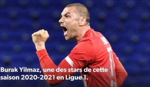 Lille: Burak Yilmaz, l’attaquant turc du LOSC, une des stars de la Ligue 1