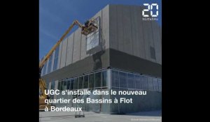 Bordeaux : Plongée dans le chantier du nouveau cinéma UGC des Bassins à Flot
