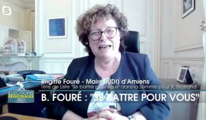 Elections Régionales 2021 : l'interview de Brigitte Fourré, maire d'Amiens  