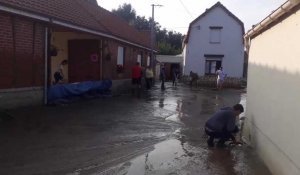 Inondations à Witternesse