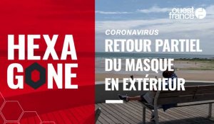 VIDÉO. Dans certains endroits de France, le port du masque est de nouveau obligatoire en extérieur