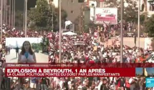 Explosion à Beyrouth, un an après : l'enquête au point mort, colère et douleur dans le pays