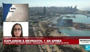 Explosion de Beyrouth, un an après : "Un moment très émouvant à la caserne des pompiers de Beyrouth"