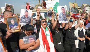 Beyrouth : colère et deuil pour le 1er anniversaire de l'explosion au port