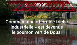 Comment une "horrible friche industrielle" est devenue le parc Jacques-Vernier à Douai