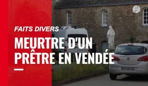 VIDÉO. Prêtre tué en Vendée : le suspect hospitalisé en psychiatrie