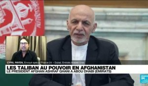 Afghanistan : le président afghan Ashraf Ghani se trouve aux Emirats
