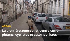 Arras : la première zone de rencontre entre piétons, cyclistes et automobilistes