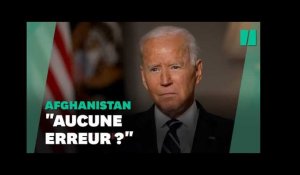 Joe Biden affirme qu'il était impossible de quitter l'Afghanistan sans une forme de "chaos"
