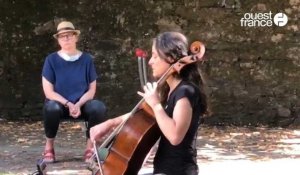 La violoncelliste Soizic Lebrat joue aux Rendez-vous de l'Erdre