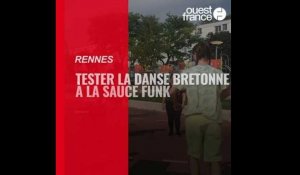 VIDÉO. À Rennes, tester la danse bretonne à la sauce funk