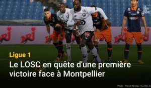 Ligue 1 : le LOSC en quête d'une première victoire face à Montpellier