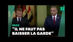 Macron depuis l'Irak prévient que l'État islamique "demeure une menace"