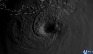 Images satellite de l'ouragan Ida s'approchant de la côte de Louisiane