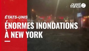 VIDÉO. États-Unis : les restes d'Ida provoquent des inondations à New York