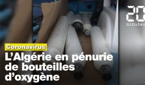 Coronavirus: L'Algérie subit une pénurie de bouteilles d'oxygène