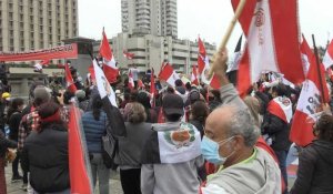 Pérou: manifestation contre le nouveau président Pedro Castillo