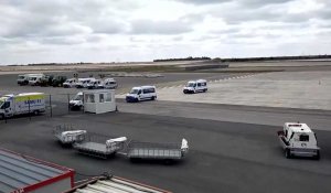 Transfert de quatre patients Covid du sud de la France à Reims