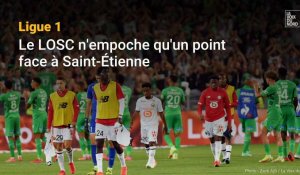 Ligue 1 : le LOSC n'empoche qu'un point face à Saint-Étienne