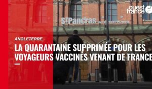 VIDÉO. La quarantaine pour les voyageurs français vaccinés sera supprimée en Angleterre dès le 8 août