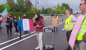 Manifestation contre le pass sanitaire à Abbeville