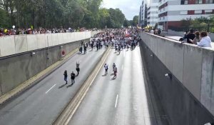 Manifestation contre le pass sanitaire à Reims