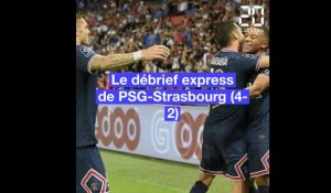 Le débrief express de PSG-Strasbourg
