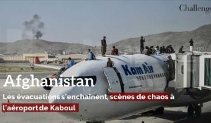 Afghanistan: les évacuations s'enchainent, scènes de chaos à l'aéroport