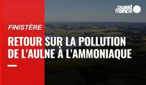 VIDEO. Retour sur la pollution de l'Aulne à l'ammoniaque dans le Finistère en août 2020