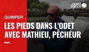 VIDEO. Les pieds dans l'Odet avec Mathieu, pêcheur