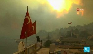 Incendies en Turquie : des régions balnéaires en flammes