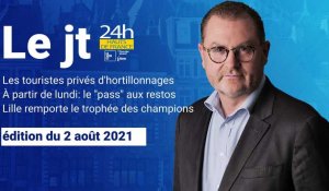 Le JT des Hauts-de-France du 2 août 2021