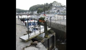 La Route de l'Ardoise passe par l'écluse de Châteaulin