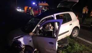 Un automobiliste entre la vie et la mort après un violent accident à Neuvilly