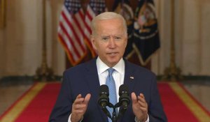 Biden loue "l'extraordinaire succès" de la mission d'évacuation d'Afghanistan
