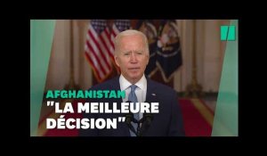 Joe Biden assume le retrait américain d'Afghanistan