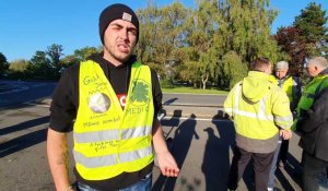 Béthune : les Gilets jaunes de retour au rond-point Saint-Pry