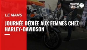 VIDÉO. Journée dédiée aux femmes chez Harley Davidson
