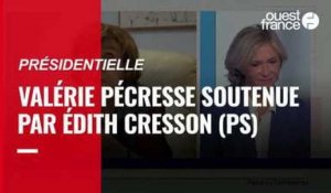VIDÉO. Présidentielle. L'ex-Première ministre socialiste Édith Cresson soutient Valérie Pécresse (LR)