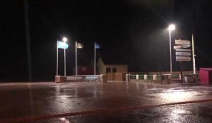 La tempête Aurore à Cayeux-sur-Mer, dans la nuit du 20 au 21 octobre 2021