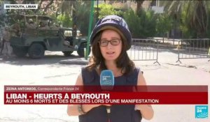 Heurts à Beyrouth : au moins 6 morts lors d'une manifestation organisée par le Hezbollah et ses alliés