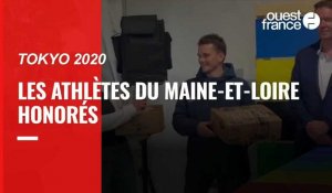 VIDÉO. Les athlètes olympiques du Maine-et-Loire honorés au Mondial du Lion 