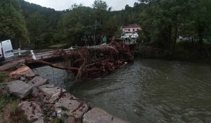 Gard:Intempéries dans les Cévennes. 