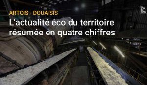 L’actualité économique de l’Artois-Douaisis résumée en quatre chiffres
