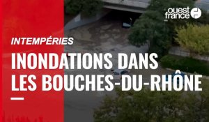 VIDÉO. Intempéries : les Bouches-du-Rhône durement frappées par la pluie