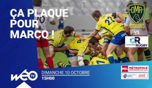 Revivez le match de rugby : OMR-LM Vs Chartres Rugby,du dimanche 10 octobre